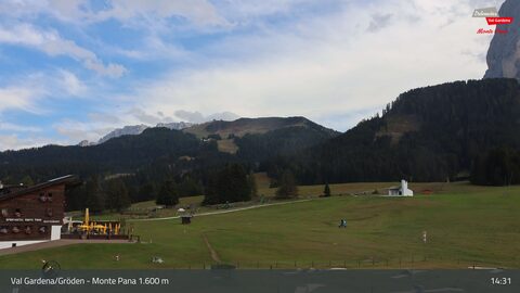 Val Gardena Monte Pana webcam