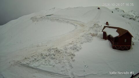 Valle Nevado La Fourchette webcam