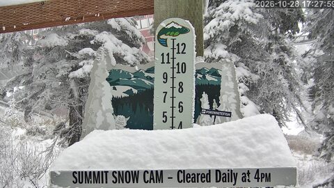 Whitefish Storm Cam Snow Stake webcam