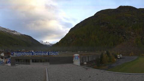 Zermatt Tasch Langlaufloipe webcam
