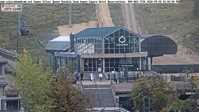 Aspen Silver Queen Gondola Zoom webcam