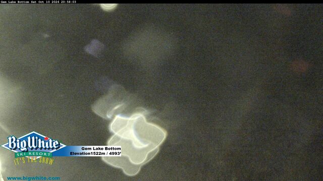 Big White Gem Lake Bottom webcam