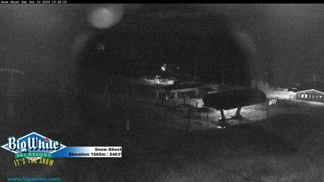 Big White Snow Ghost webcam