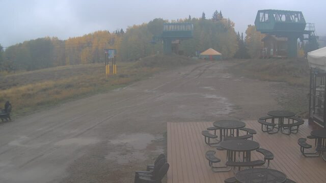 Crested Butte Umbrella Bar at Ten Peaks webcam