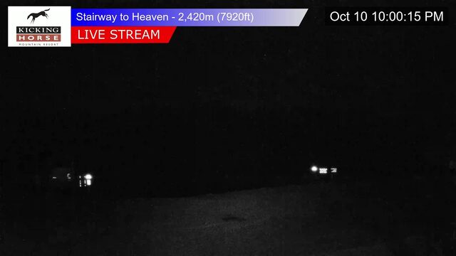 Kicking Horse Mountain Resort Stairway to Heaven webcam