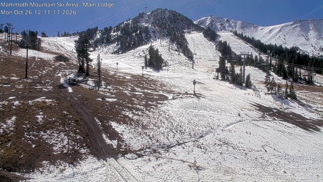 Mammoth Main Lodge webcam