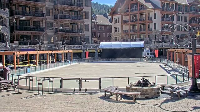 Northstar at Tahoe Village Skating Rink webcam