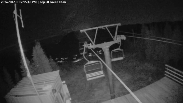 Sasquatch Mountain Top of Green Chair webcam