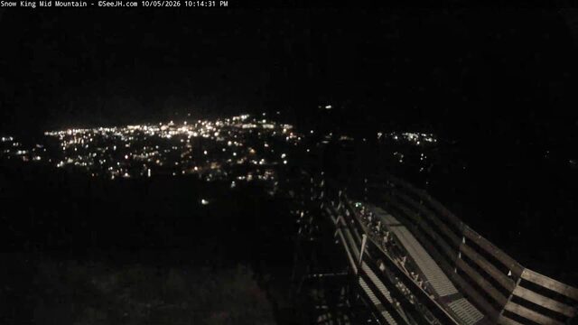 Snow King Mid Mountain webcam