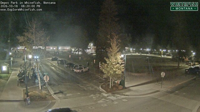 Whitefish Depot Park webcam
