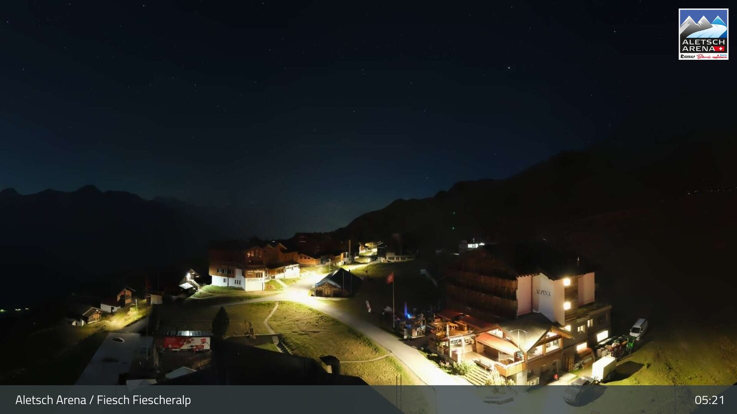 Aletsch Arena Fiescheralp webcam