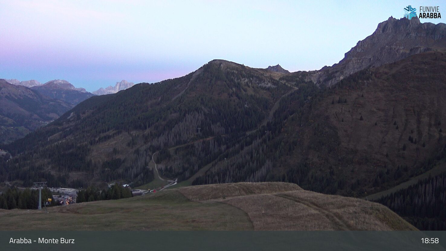 Arabba Marmolada Monte Burz webcam