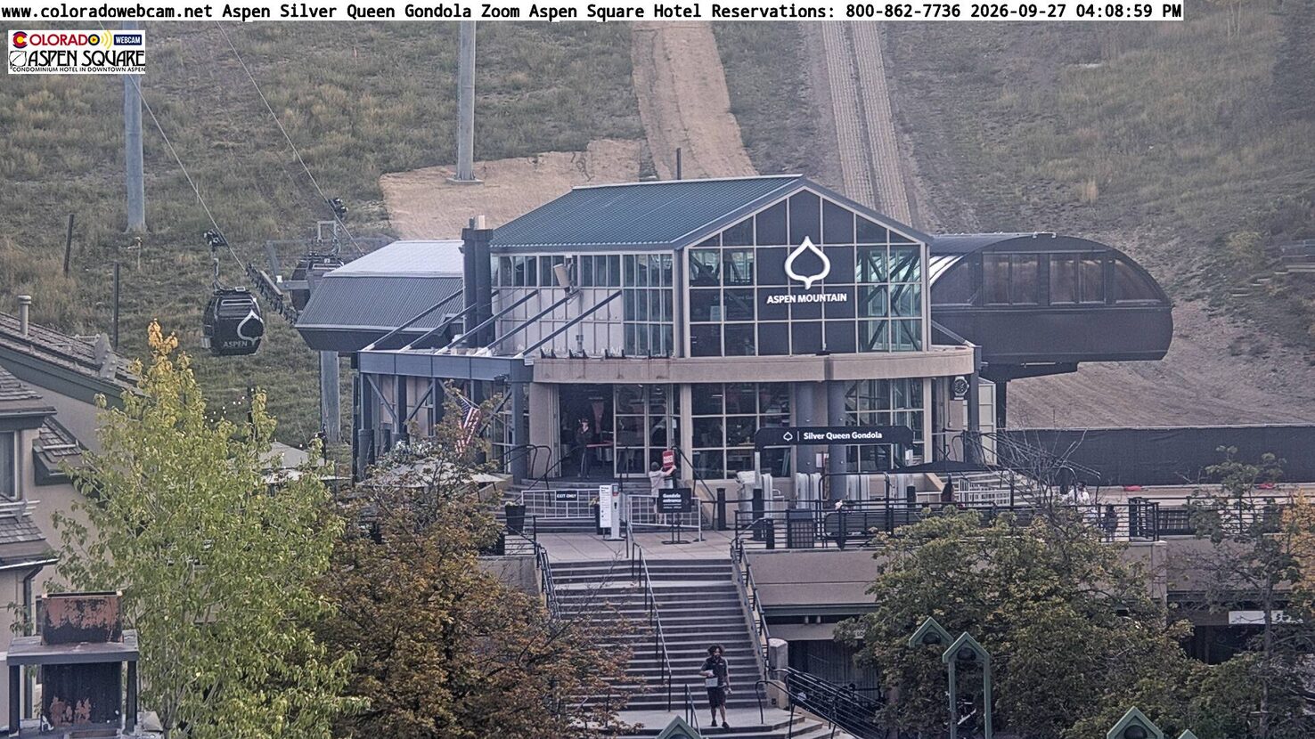 Aspen Silver Queen Gondola Zoom webcam