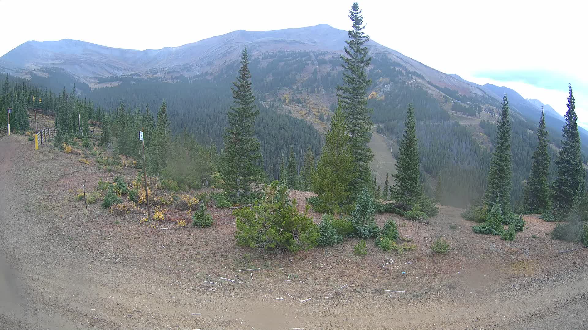 Breckenridge Peak 8 from Peak 9 webcam