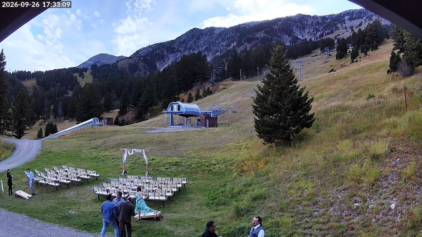 Bridger Bowl Deer Park webcam