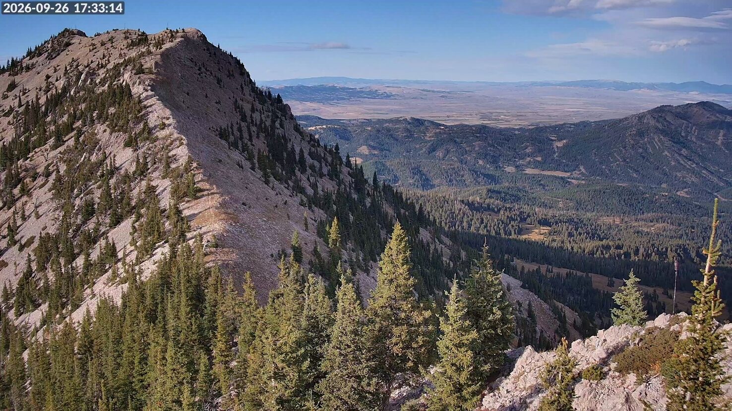 Bridger Bowl Ridge North webcam