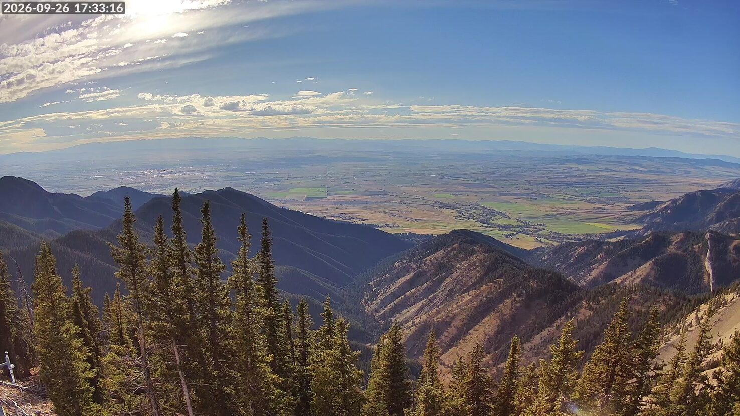 Bridger Bowl Ridge West webcam