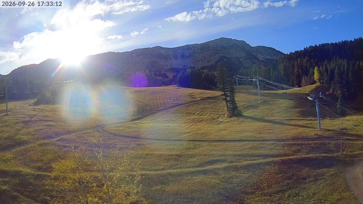 Bridger Bowl Sunnyside webcam