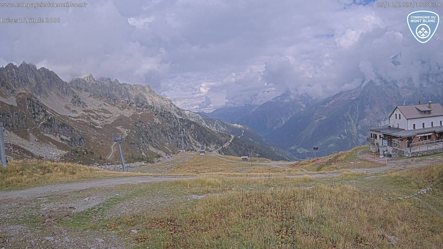 Chamonix Brevent - Altitude 2000 webcam