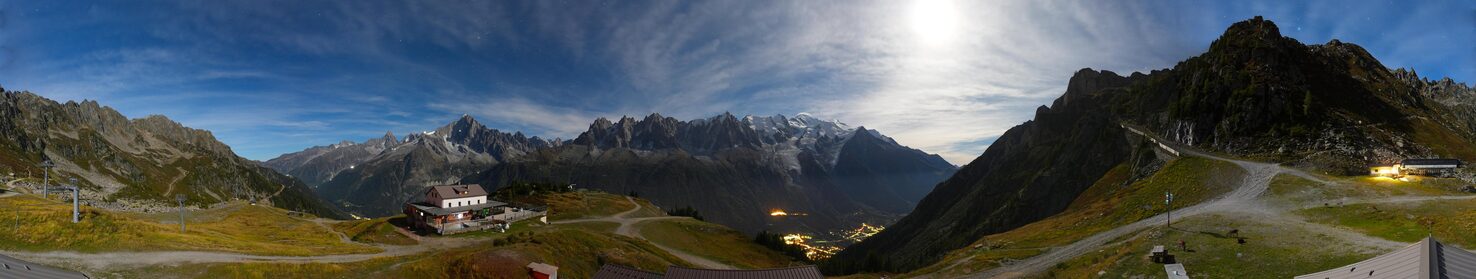 Chamonix Panoramique 360 deg webcam