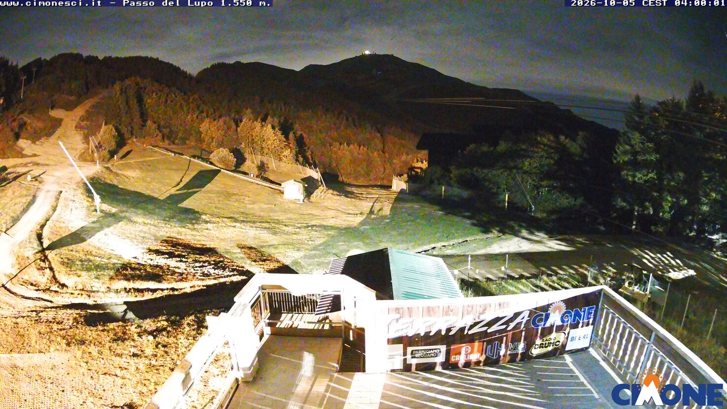 Cimone Passo del Lupo webcam