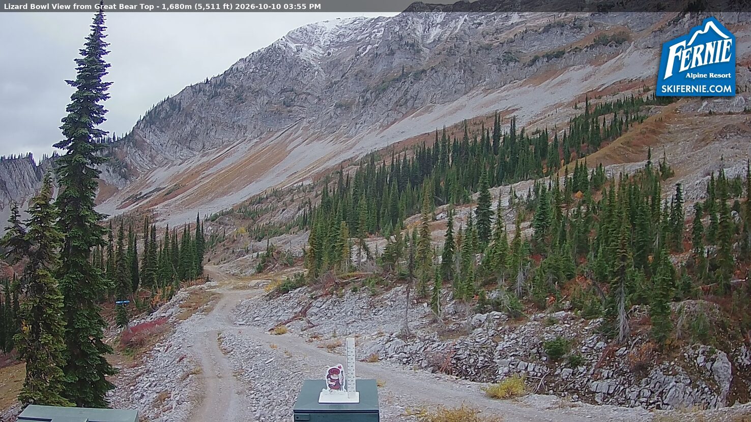 Fernie Lizard Bowl webcam