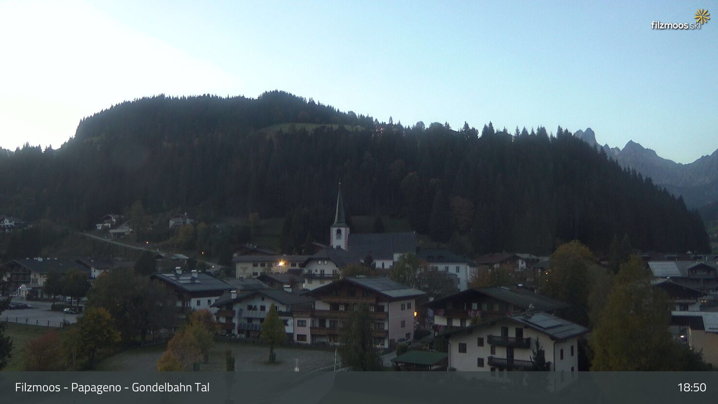 Filzmoos Bottom of Papagenobahn webcam