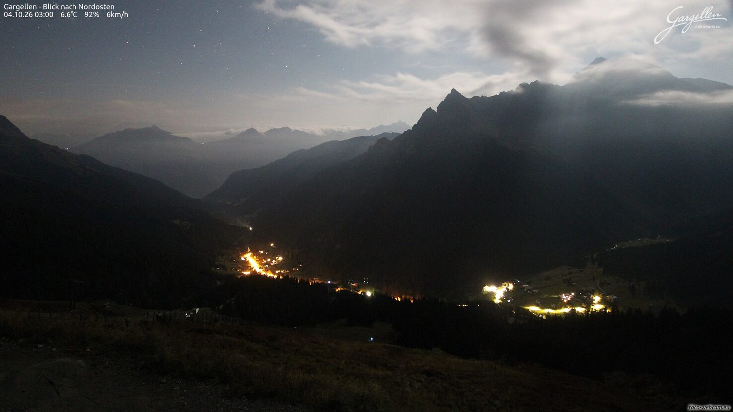 Gargellen Bottom of Kristallbahn webcam