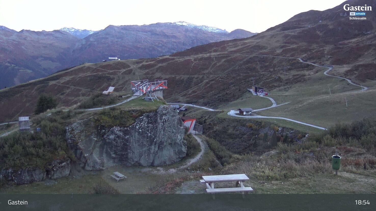 Gastein Schlossalm Sendleiten webcam