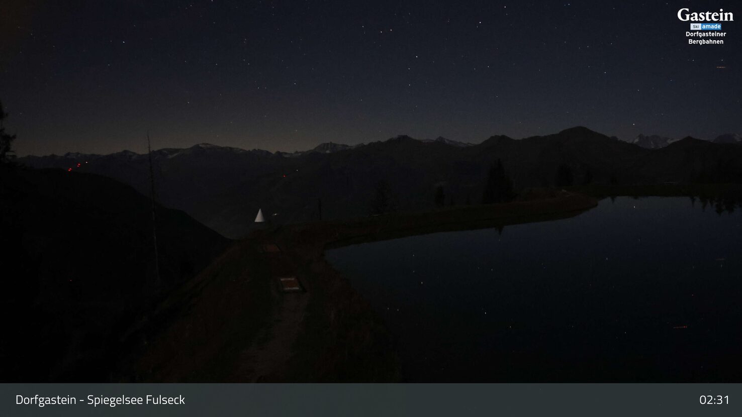 Gastein Spiegelsee Fulseck webcam
