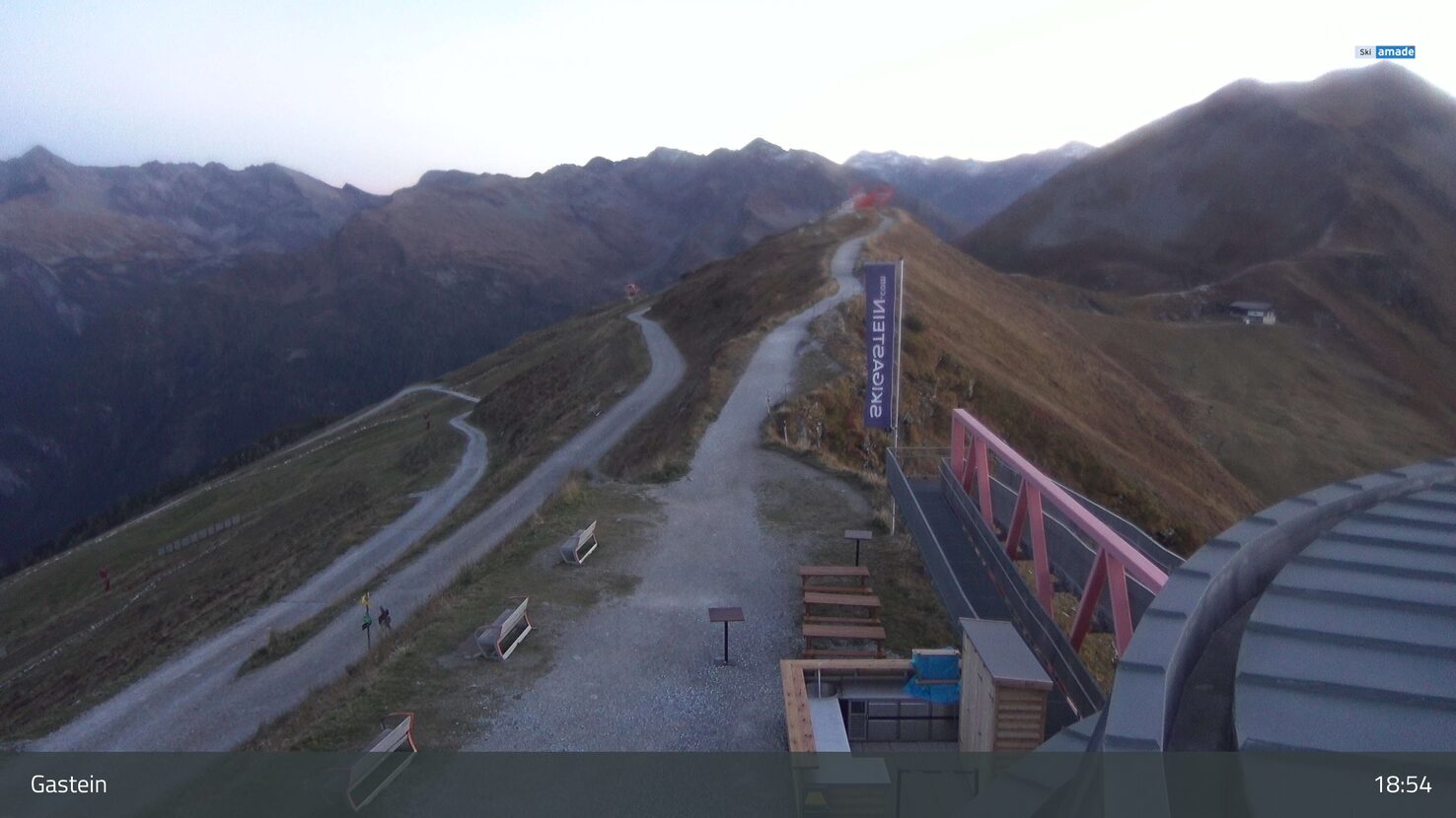 Gastein Top of Stubnerkogel Sudseite webcam