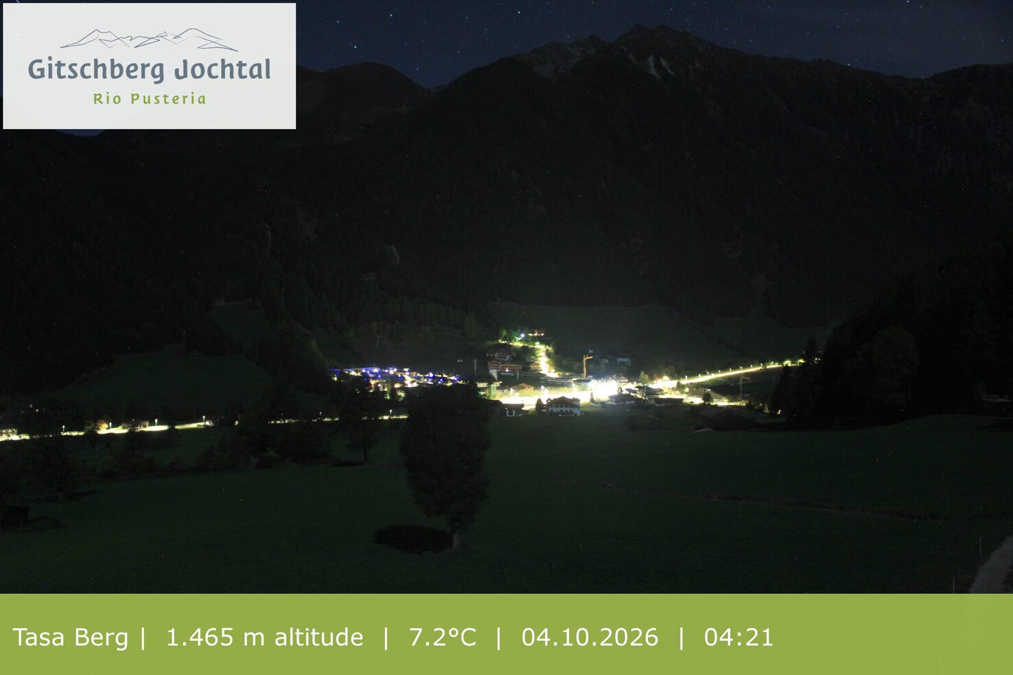 Gitschberg Jochtal Tasa webcam