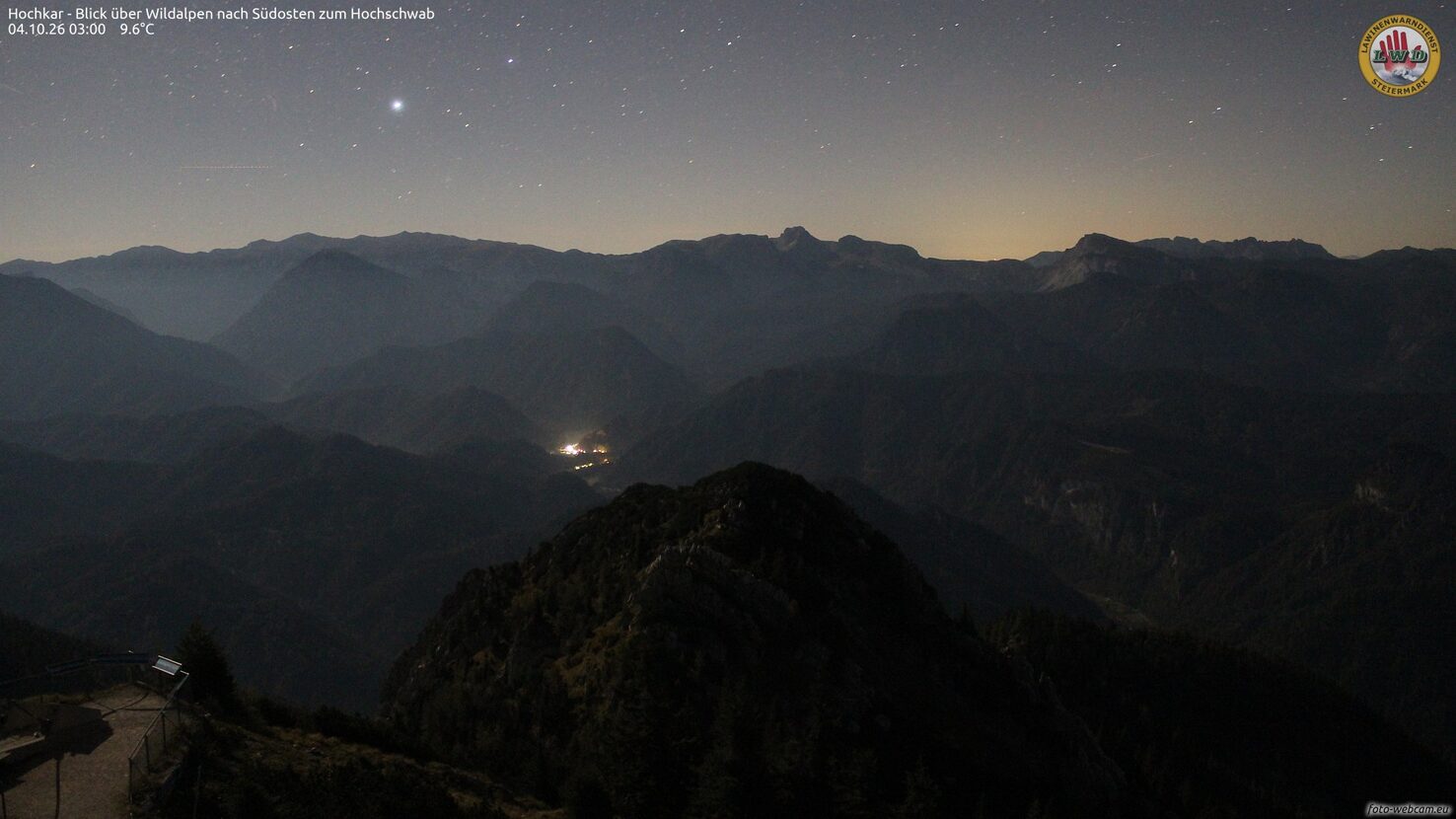 Hochkar near Top of Hochkarbahn webcam
