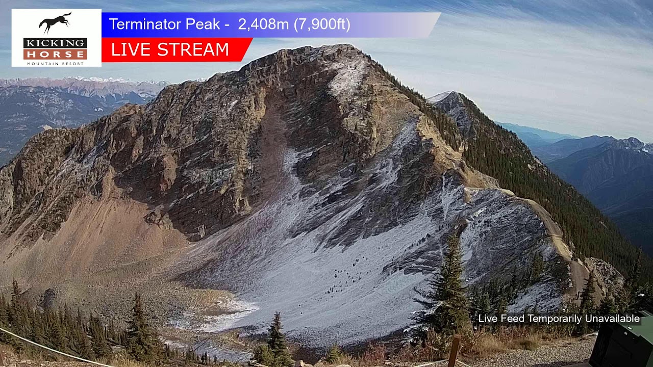 Kicking Horse Mountain Resort Terminator Peak webcam