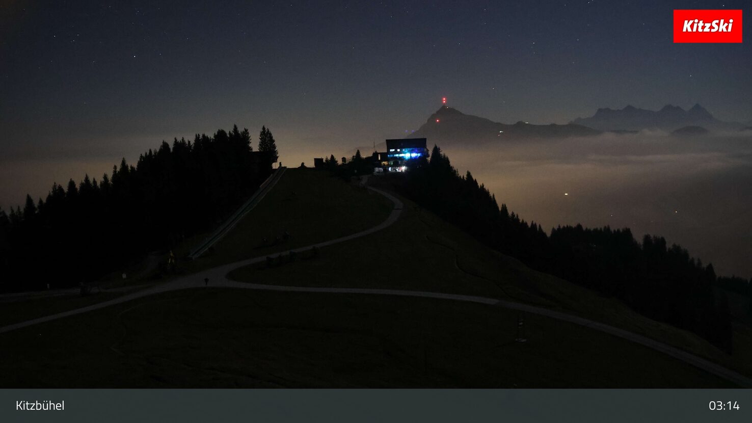 Kitzbuhel Hahnenkamm - Bottom of Marchenwald webcam