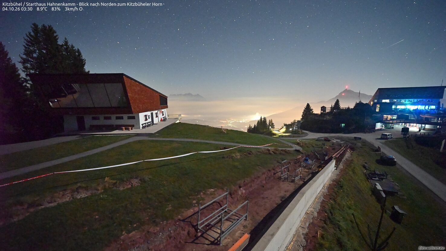 Kitzbuhel Hahnenkamm - Top of Starthaus webcam