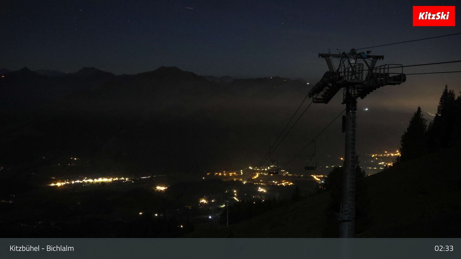 Kitzbuhel Top of Bichlalmlift webcam