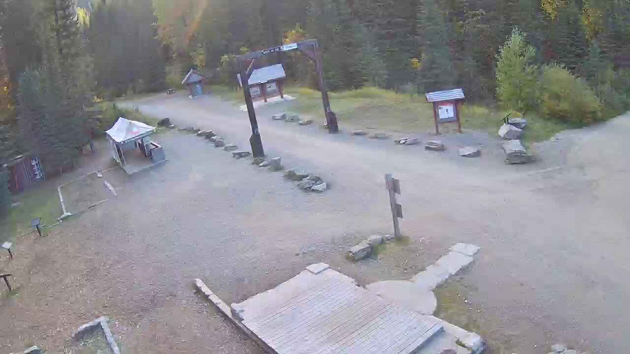 Lookout Pass Chair 1 East Portal webcam