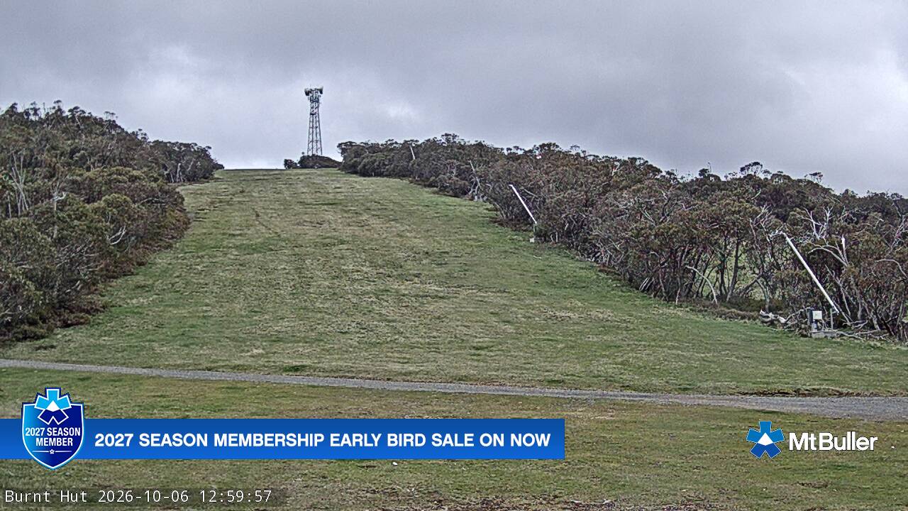 Mt Buller Burnt Hut webcam