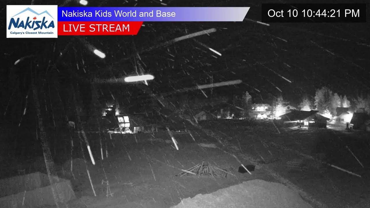 Nakiska Kids World and Base webcam