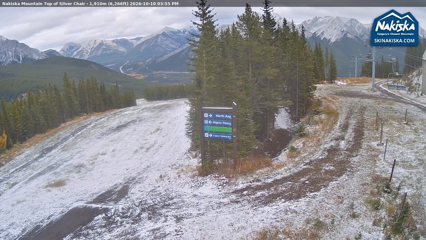 Nakiska Top of Silver Chair webcam