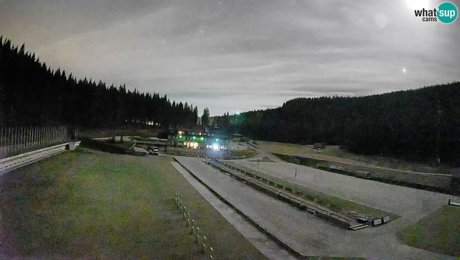 Pokljuka Biathlon Stadium webcam