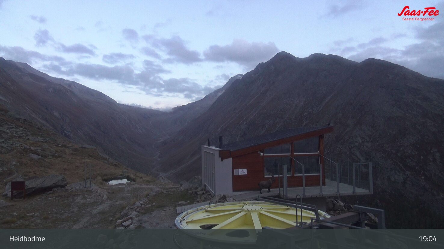 Saas Fee Heidbodme webcam
