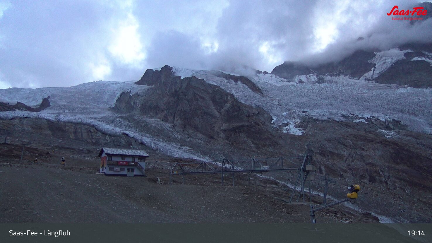 Saas Fee Langfluh webcam