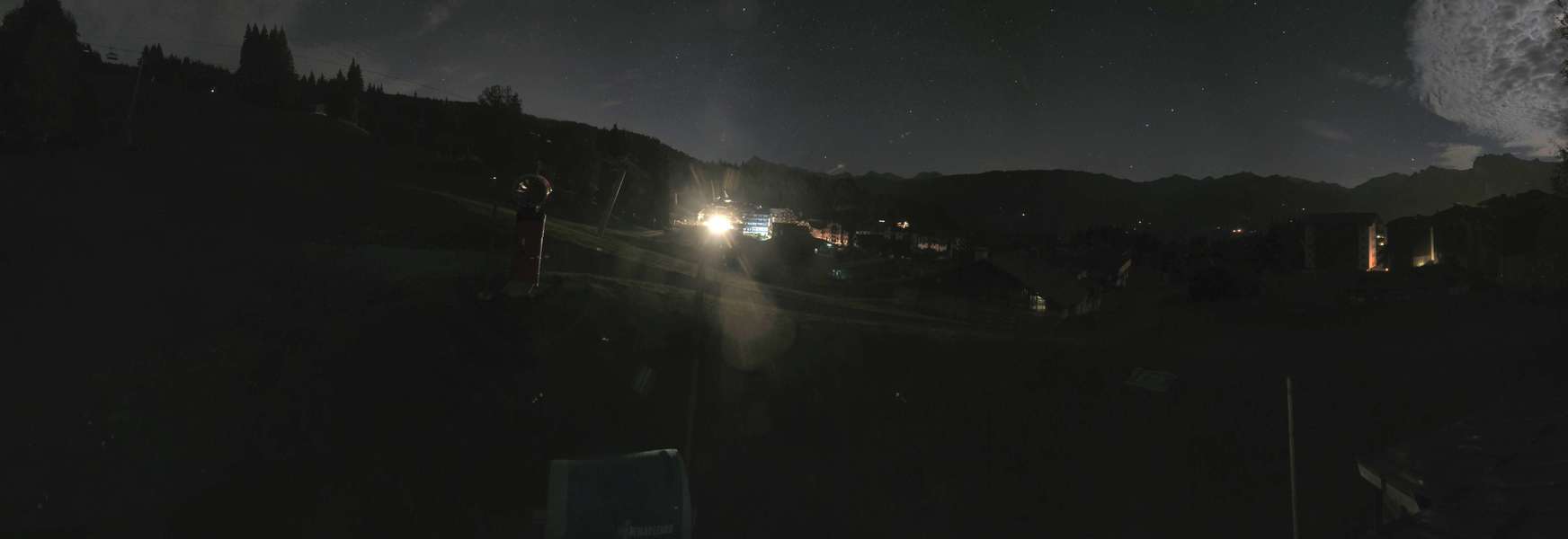 Samoens Morillon, Bottom of Sairon webcam