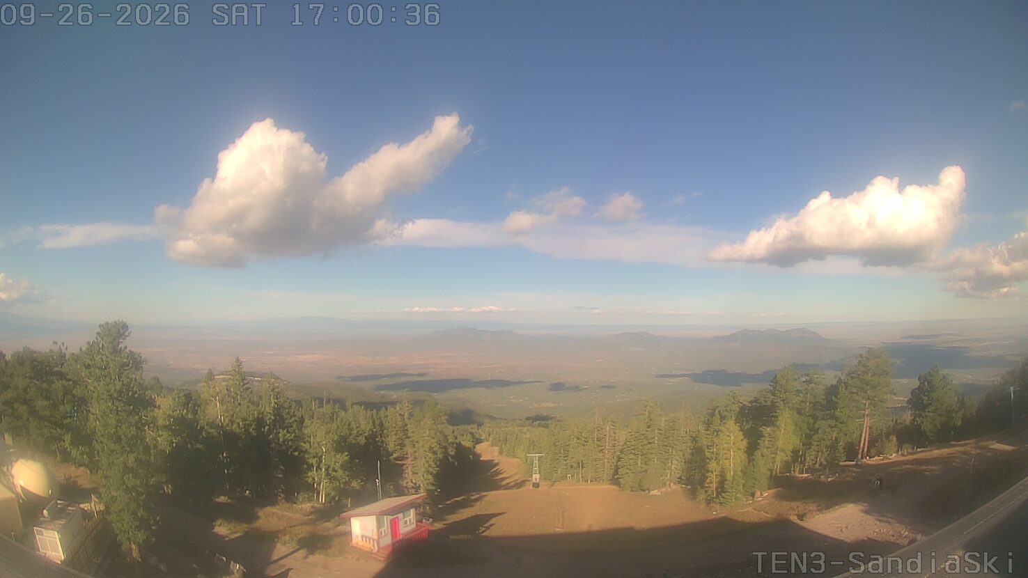 Sandia Top of Ski Area webcam