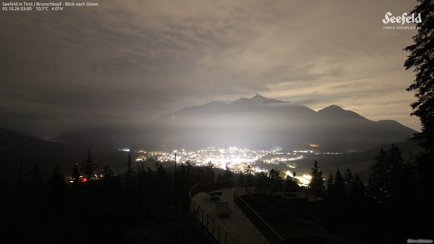 Seefeld Brunschkopf - looking East webcam