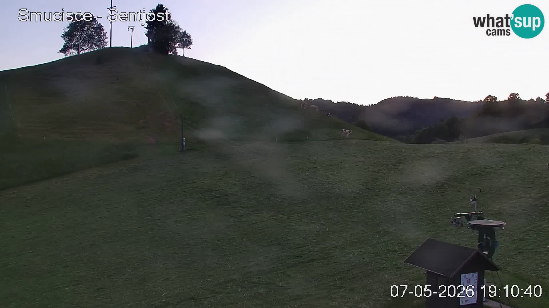Sentjost Ski Area View webcam