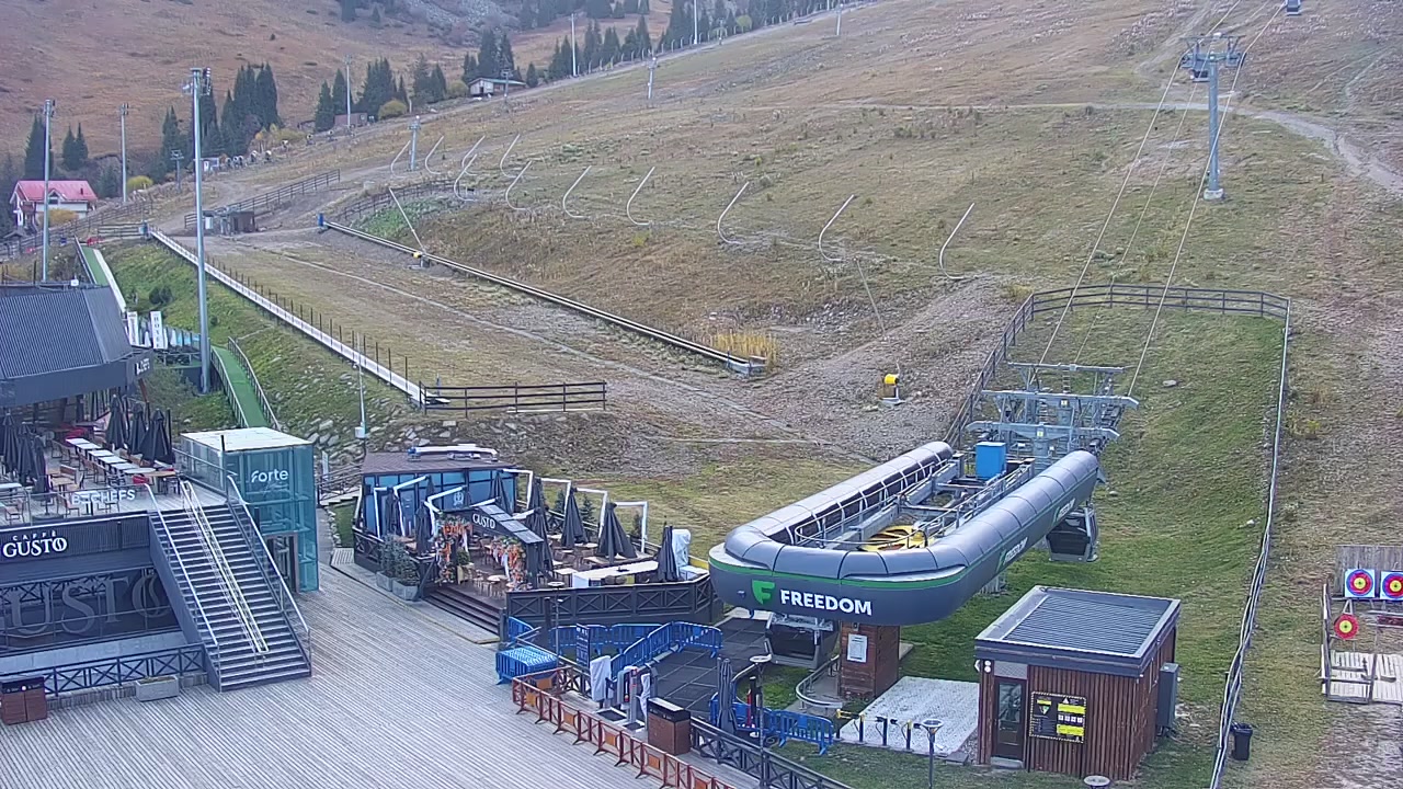 Shymbulak Base Station webcam