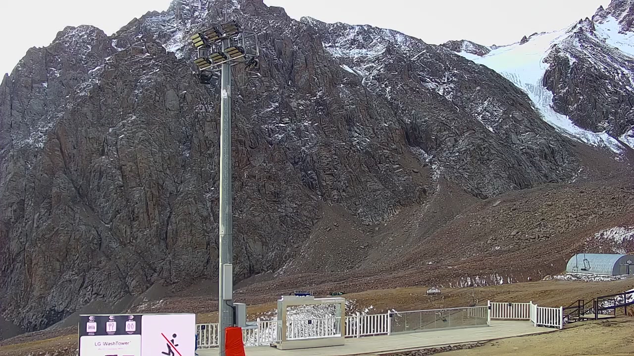 Shymbulak Bogdanovich Glacier webcam